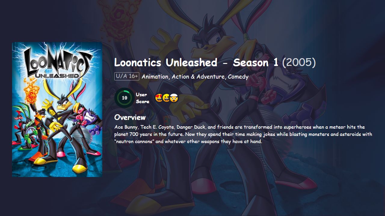 Loonatics Unleashed Season 1 Hindi Dubbed