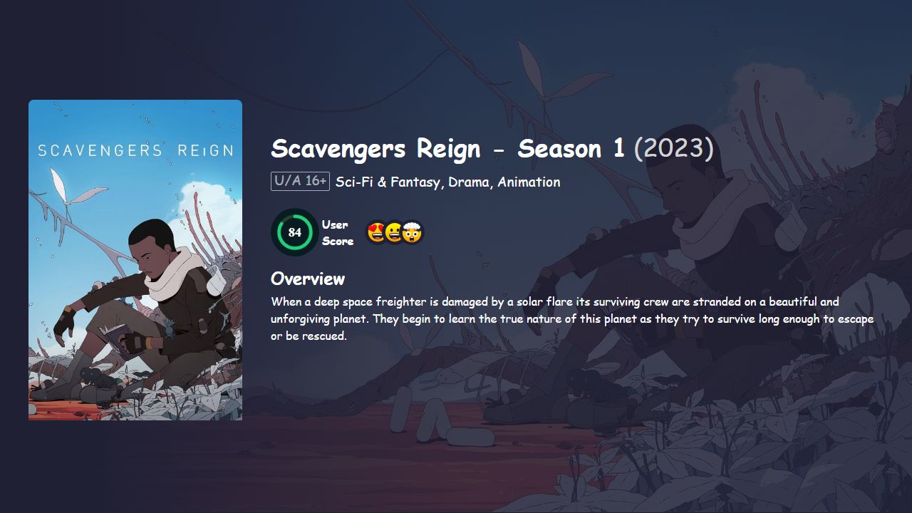 Scavengers Reign Season 1 English Dubbed