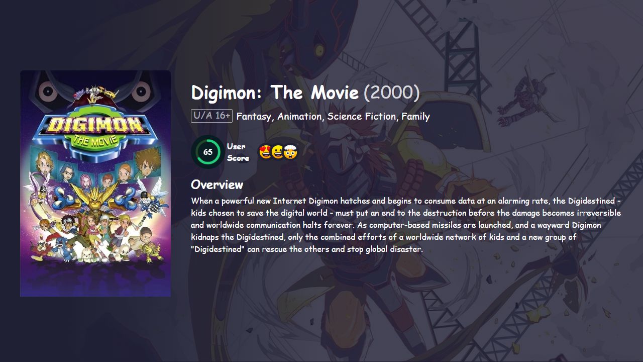 Digimon: The Movie (2000) Hindi Dubbed