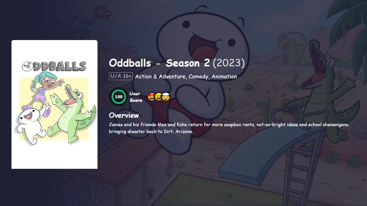 Oddballs Season 2 Hindi Dubbed