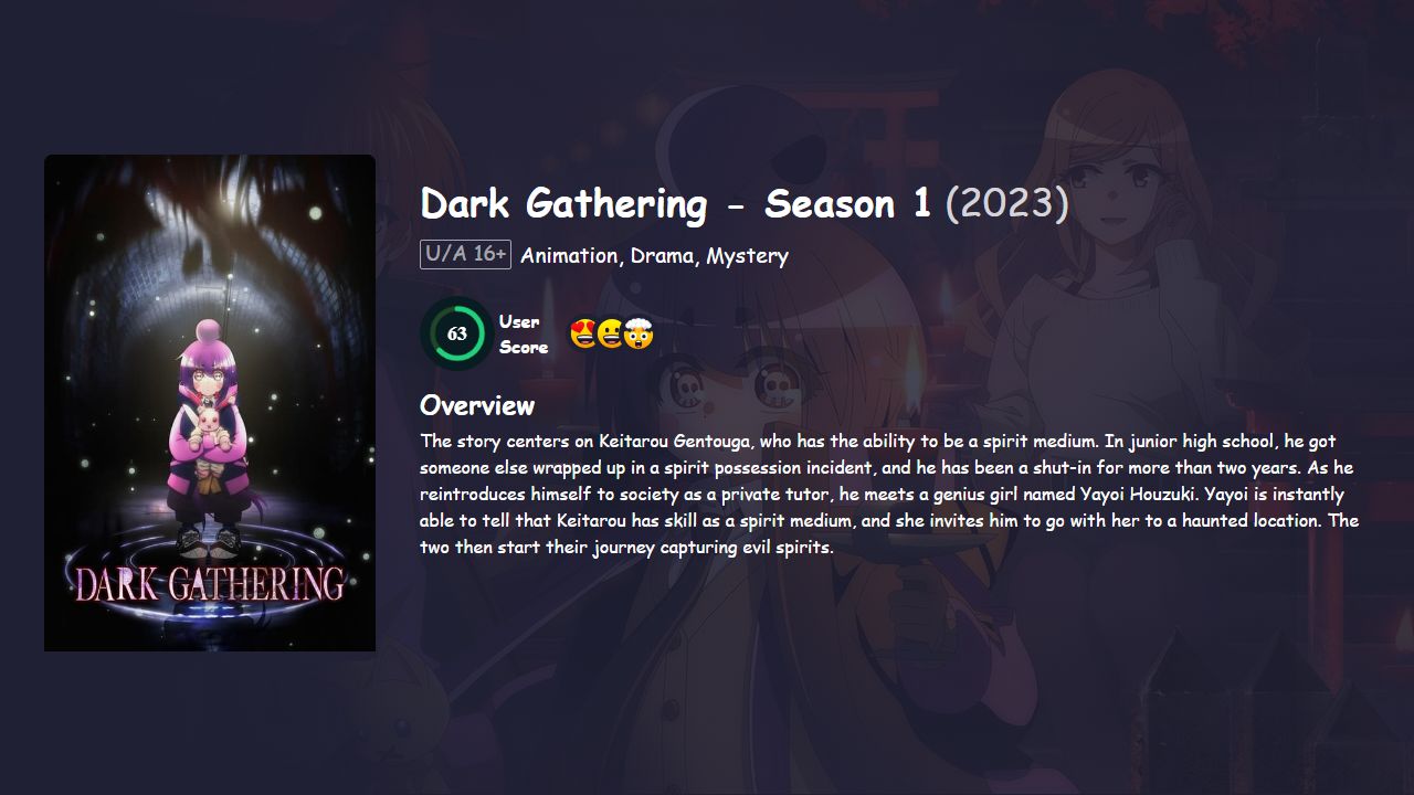 Dark Gathering Season 1 English Dubbed