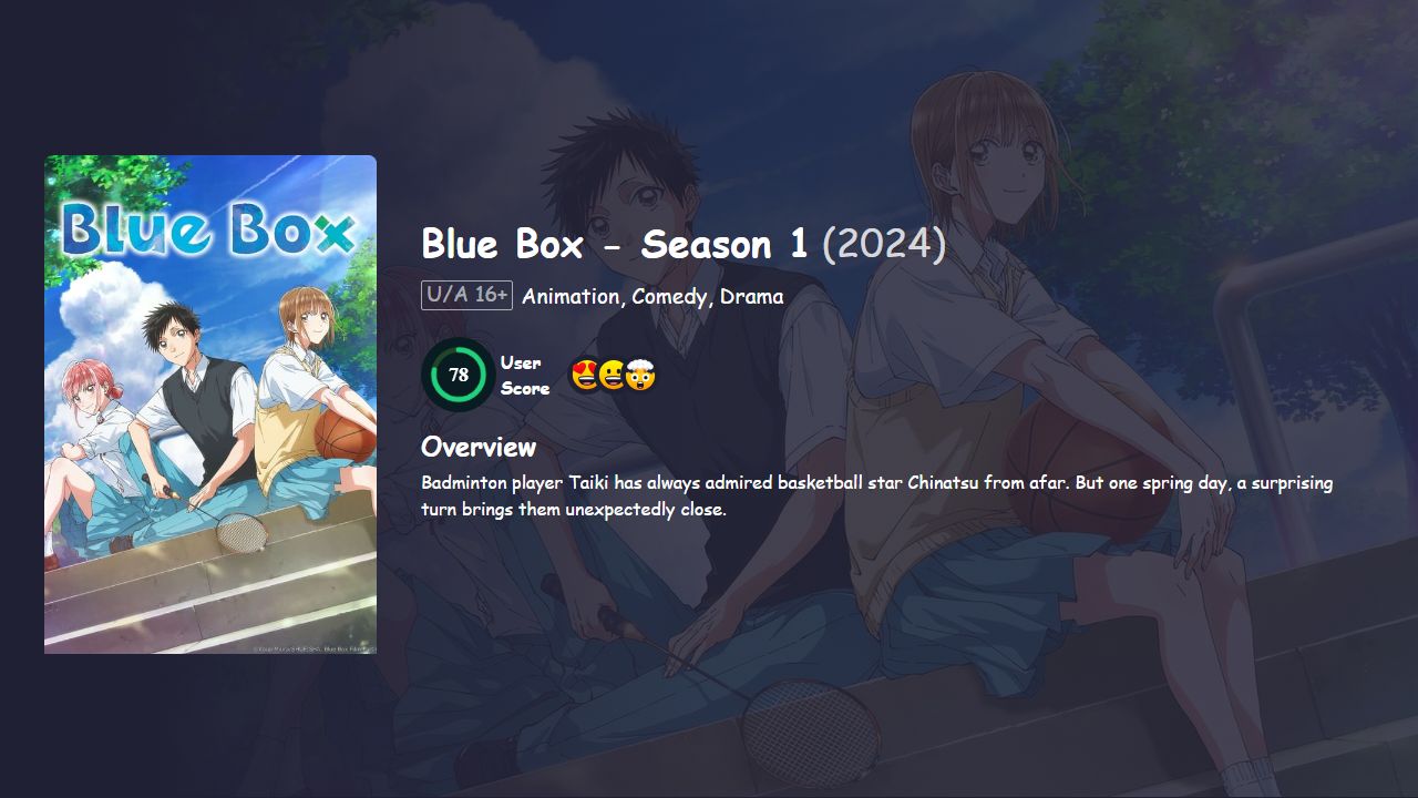 Blue Box Season 1 Japanese Dubbed