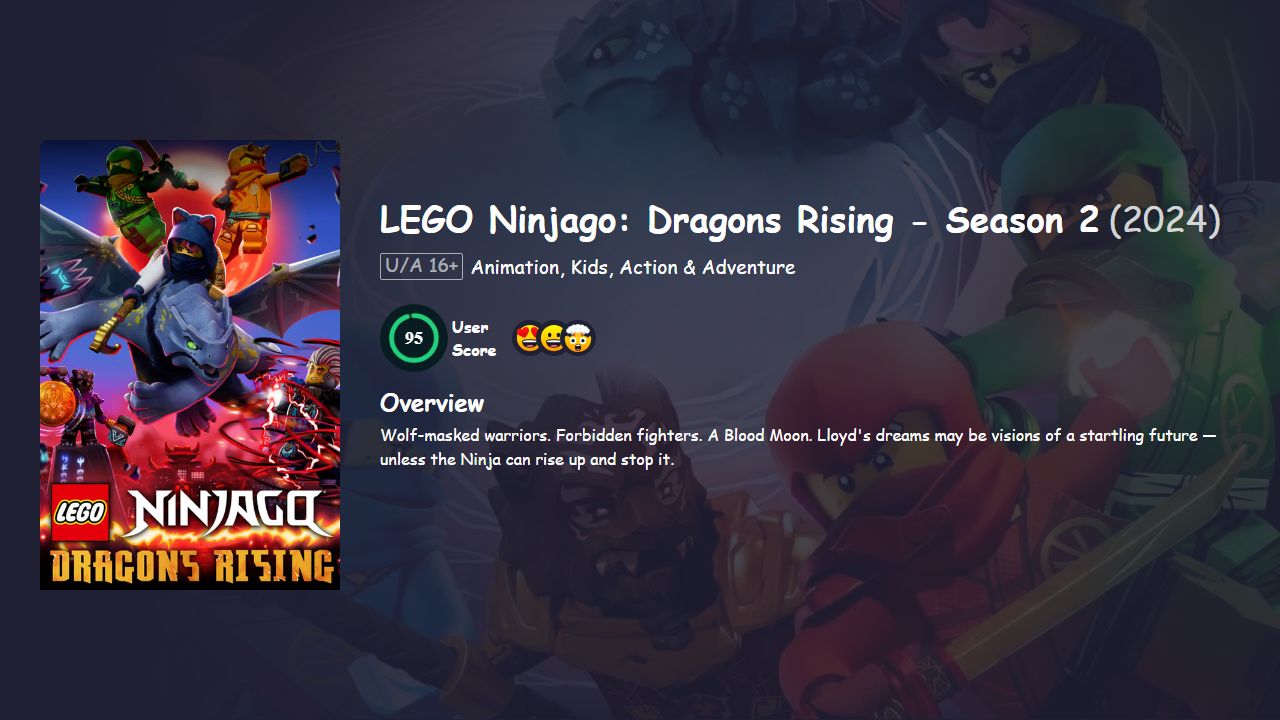 LEGO Ninjago: Dragons Rising Season 2 Hindi Dubbed