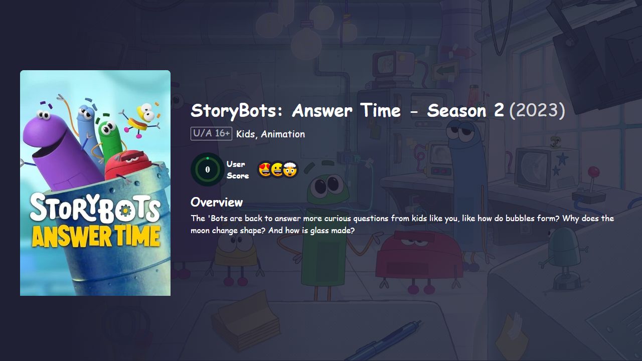 StoryBots: Answer Time Season 2 Hindi Dubbed