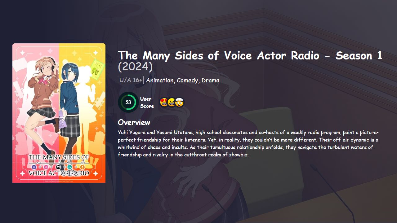 The Many Sides of Voice Actor Radio Season 1 Hindi Dubbed