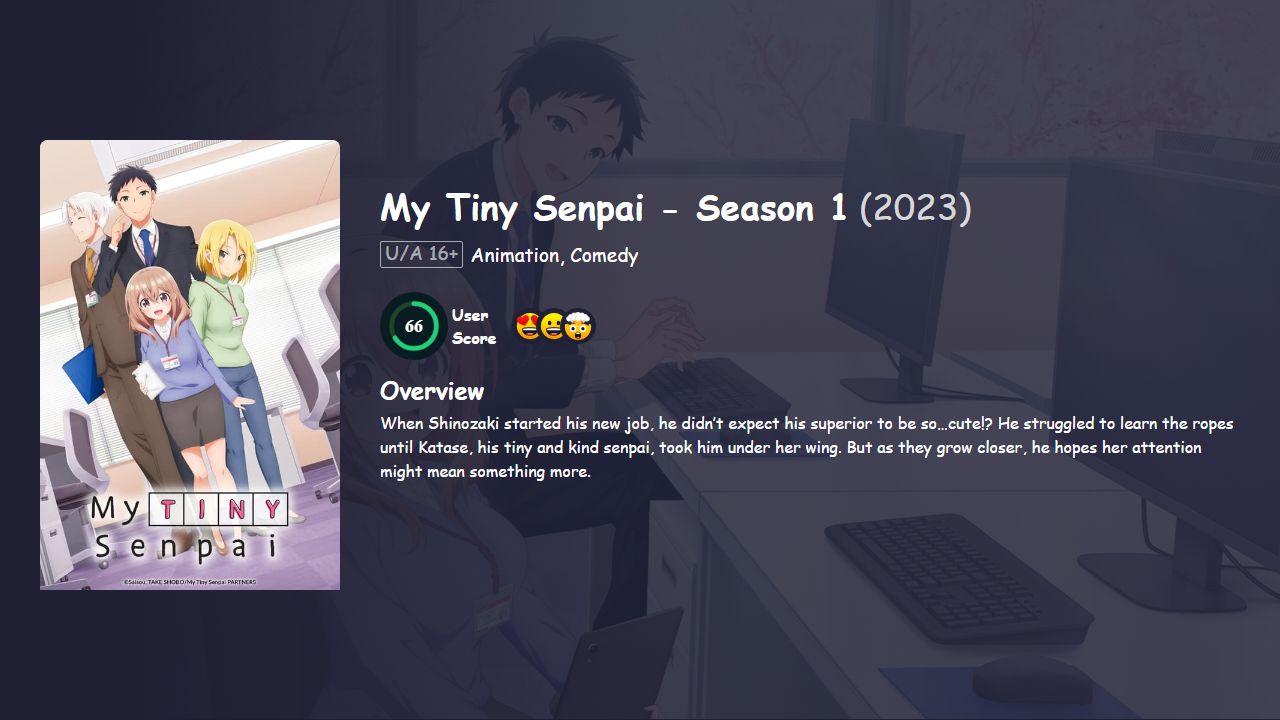 My Tiny Senpai Season 1 Hindi Dubbed