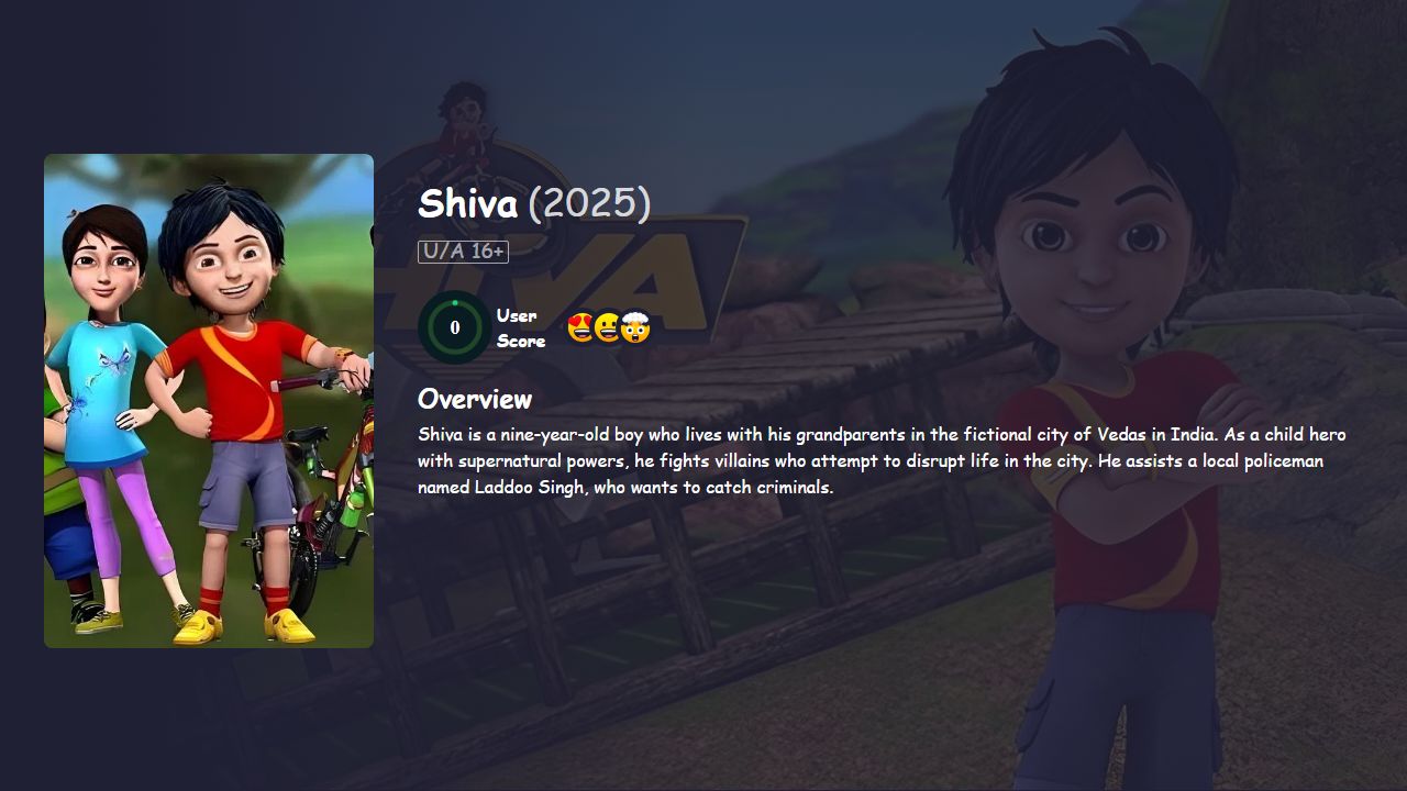 Shiva Season 1 Hindi Dubbed Dubbed