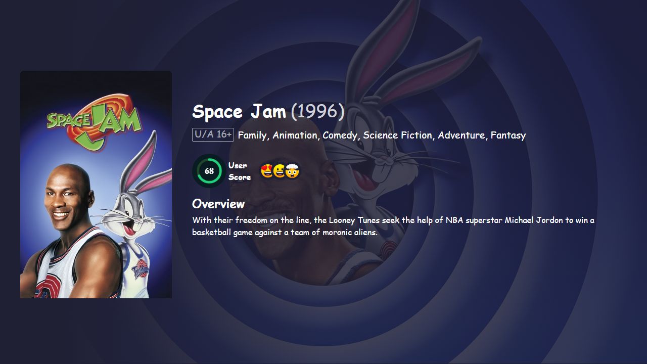 Space Jam (1996) Hindi Dubbed