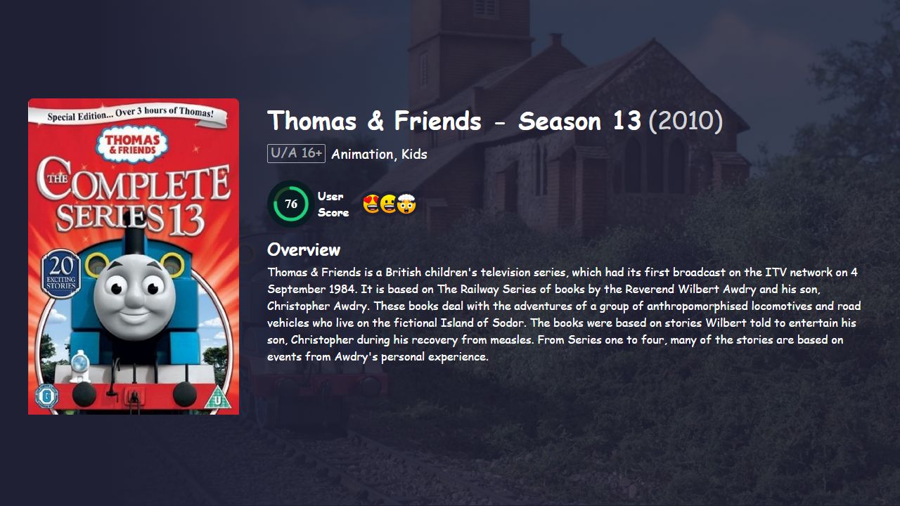 Thomas & Friends Season 13 Hindi Dubbed