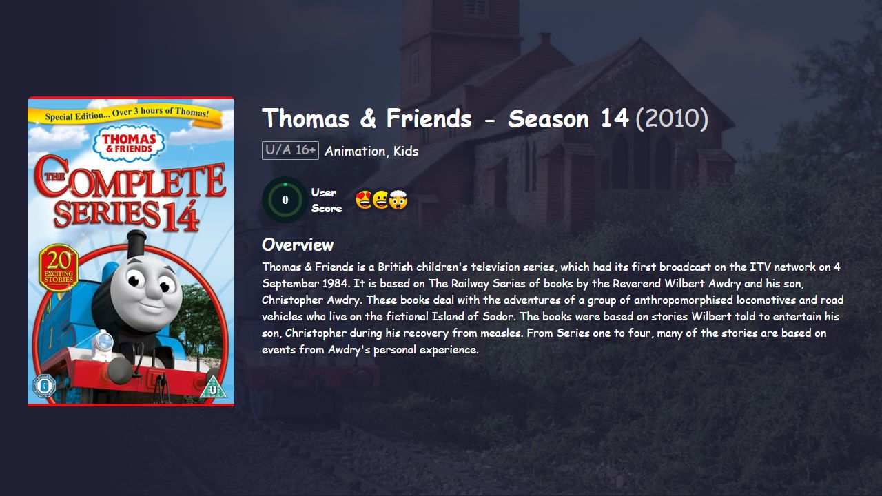 Thomas & Friends Season 14 Hindi Dubbed