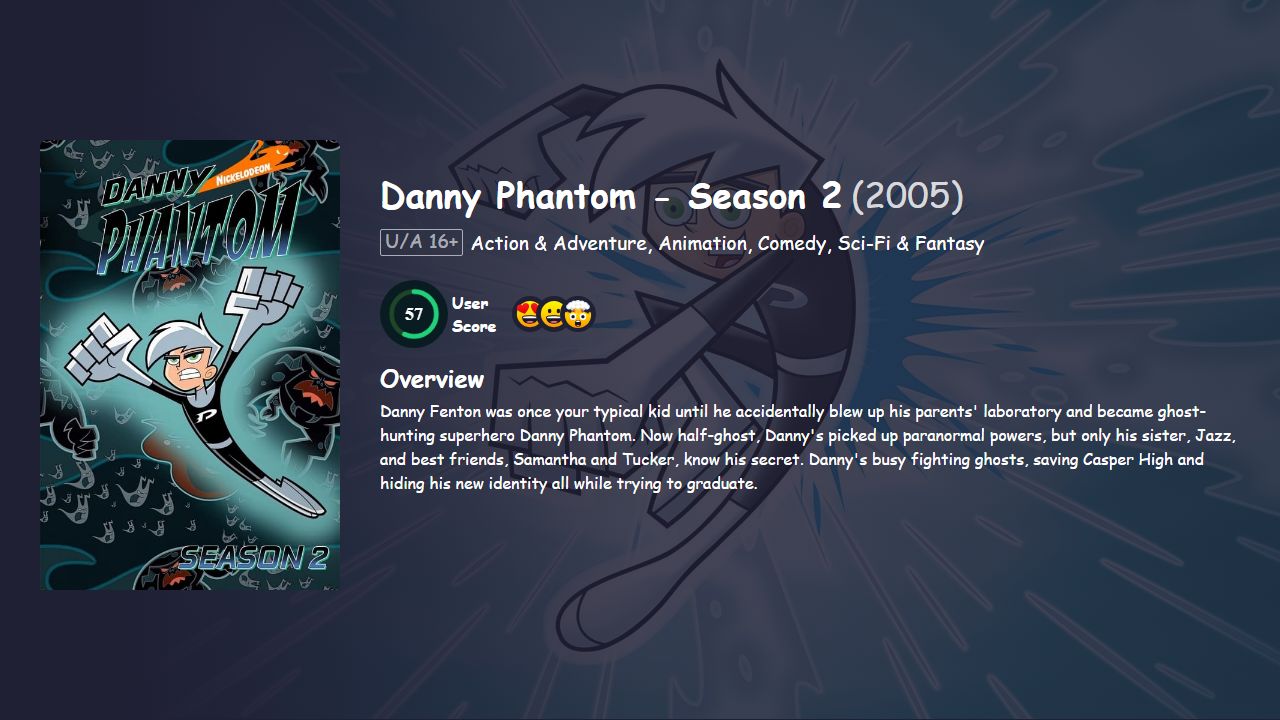 Danny Phantom Season 2 Hindi Dubbed