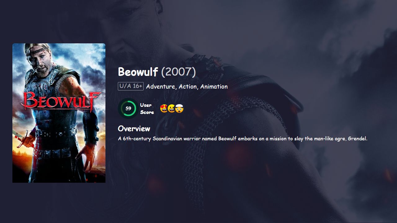 Beowulf (2007) Hindi Dubbed