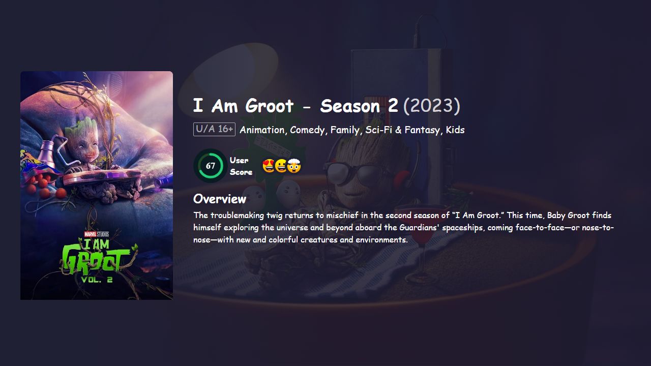 I Am Groot Season 2 English Dubbed