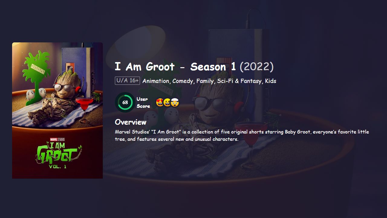 I Am Groot Season 1 English Dubbed