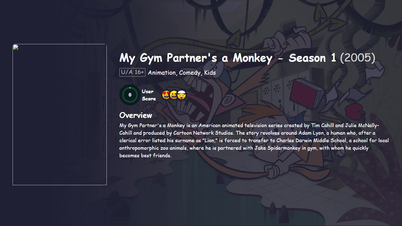 My Gym Partner’s a Monkey Season 1 Hindi Dubbed