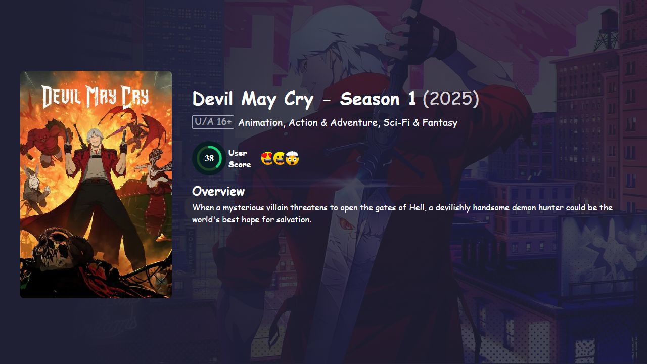 Devil May Cry Season 1 Hindi Dubbed