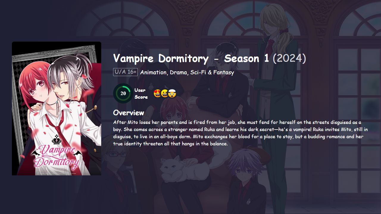 Vampire Dormitory Season 1 Hindi Dubbed