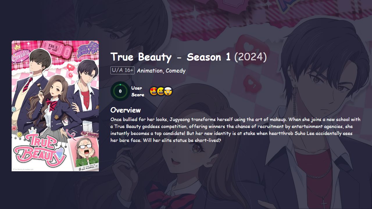 True Beauty Season 1 Hindi Dubbed