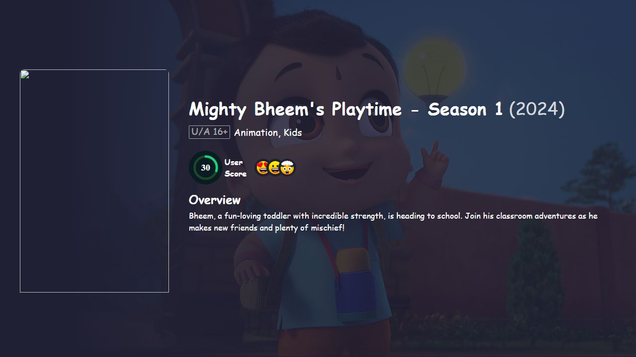 Mighty Bheem’s Playtime Season 1 Hindi Dubbed