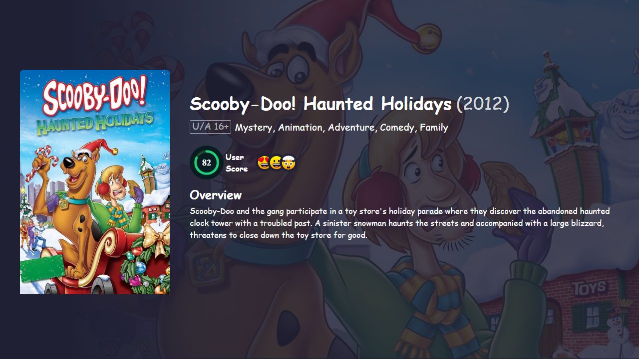 Scooby-Doo! Haunted Holidays (2012) Hindi Dubbed