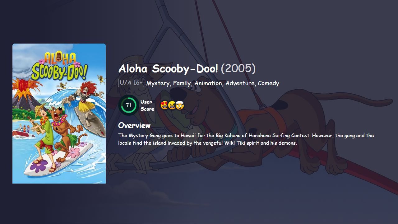 Aloha Scooby-Doo! (2005) Hindi Dubbed