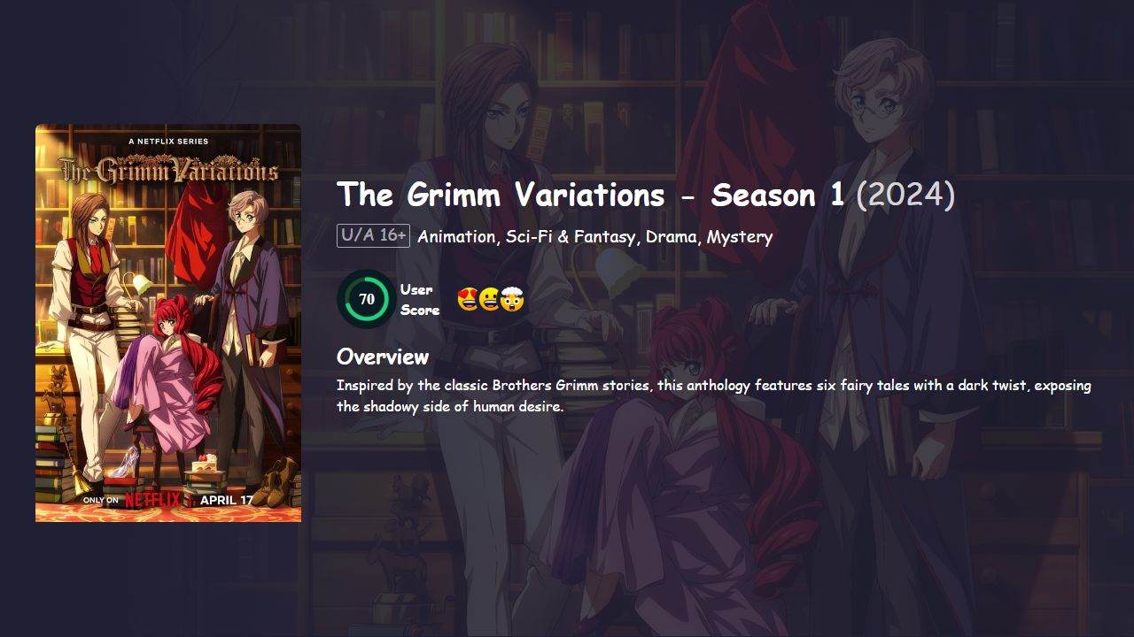 The Grimm Variations Season 1 Hindi Dubbed