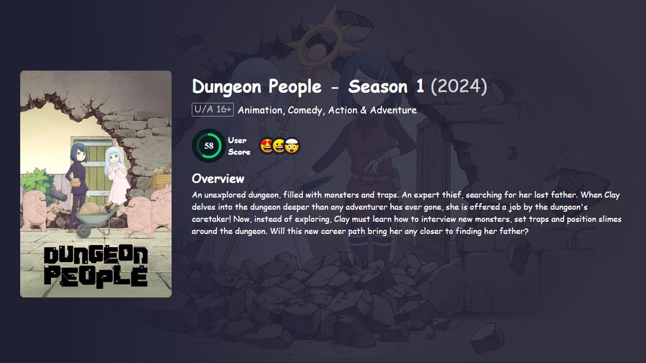 Dungeon People Season 1 Japanese Dubbed