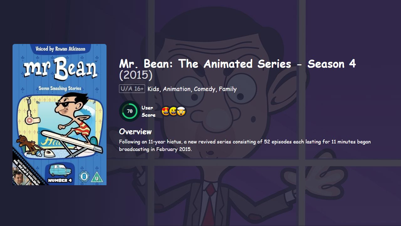 Mr. Bean: The Animated Series Season 4 English Dubbed