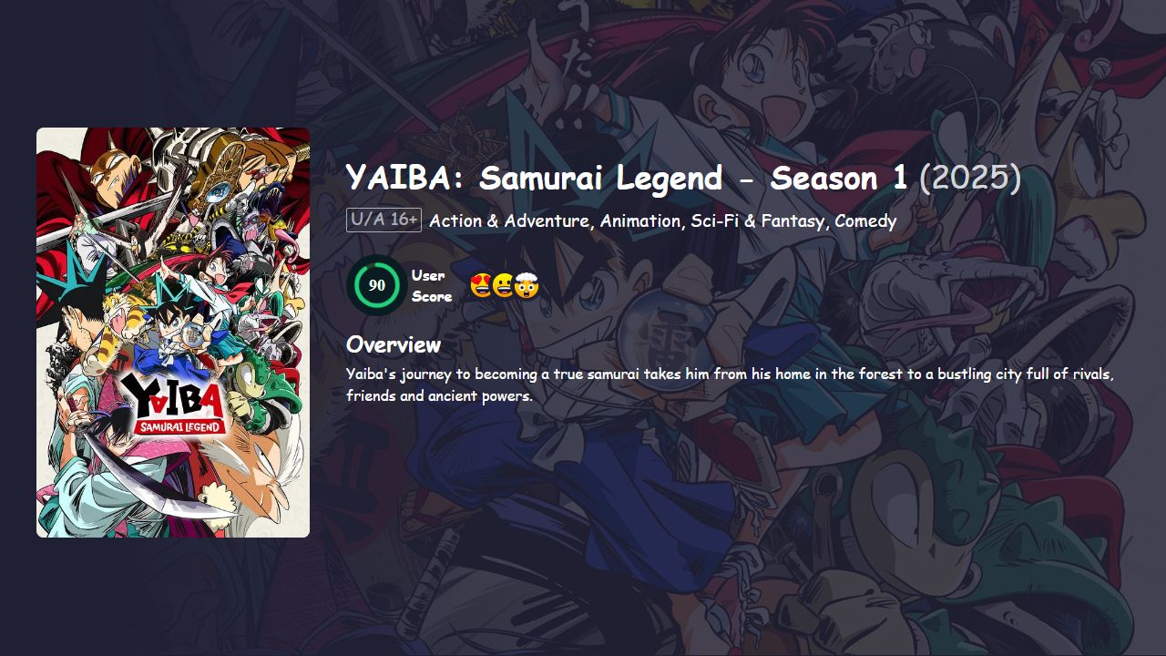 YAIBA: Samurai Legend Season 1 Hindi-Japanese Dubbed
