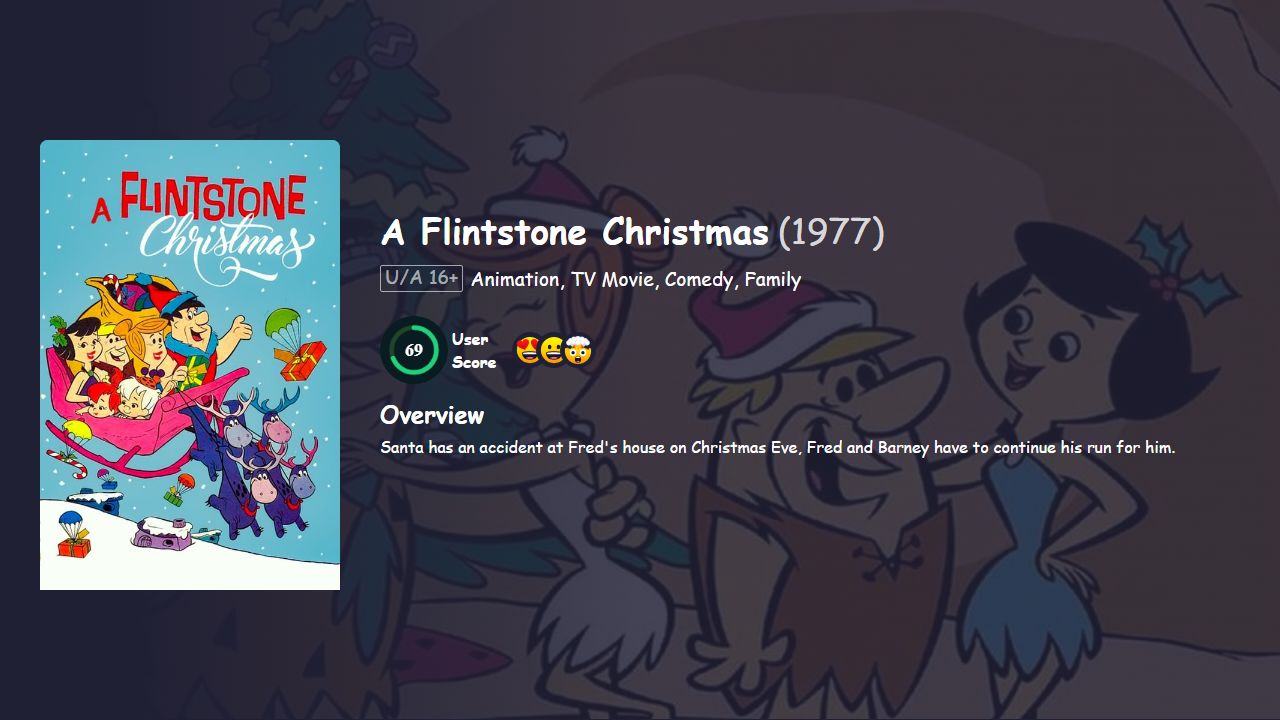 A Flintstone Christmas (1977) Hindi Dubbed