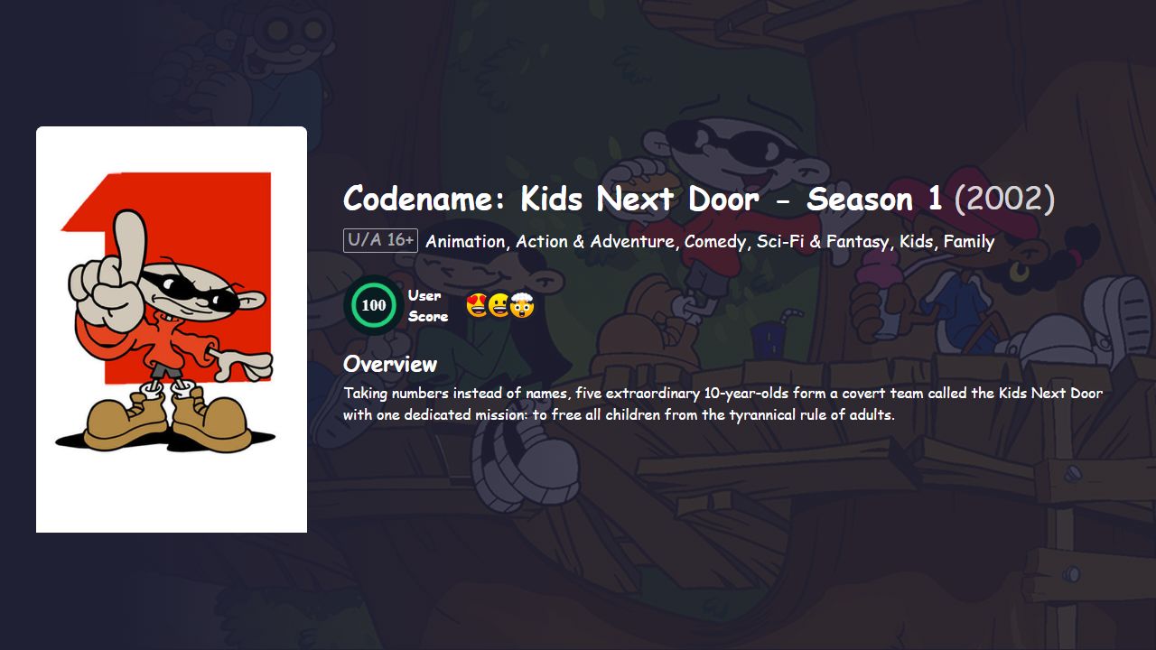 Codename: Kids Next Door Season 1 Hindi Dubbed