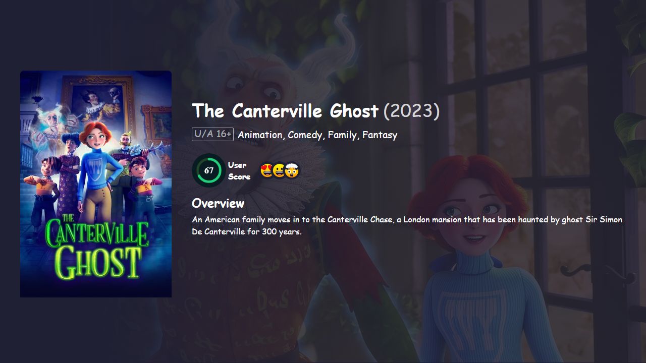 The Canterville Ghost (2023) English Dubbed