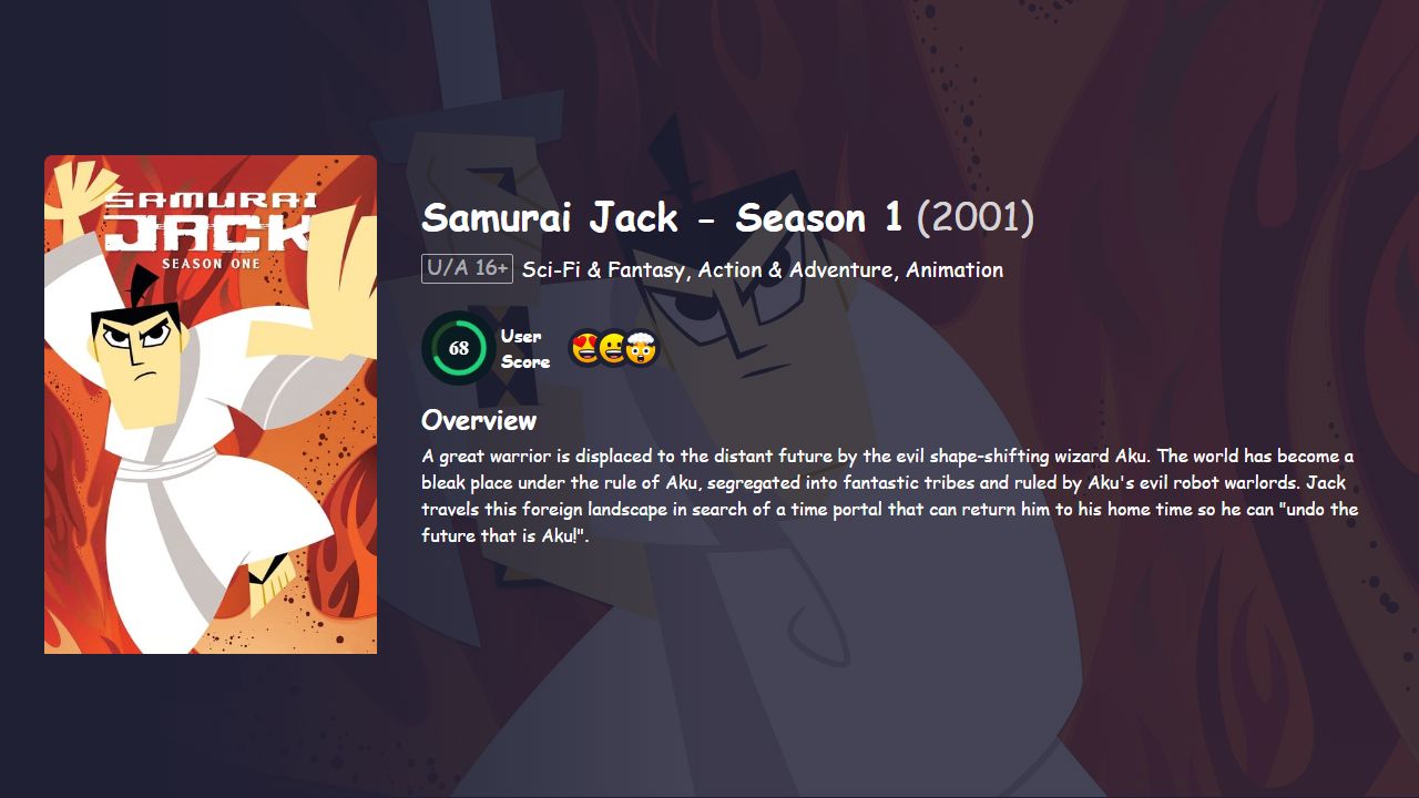 Samurai Jack Season 1 Hindi Dubbed