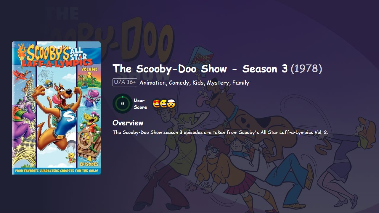 The Scooby-Doo Show Season 3 Hindi Dubbed