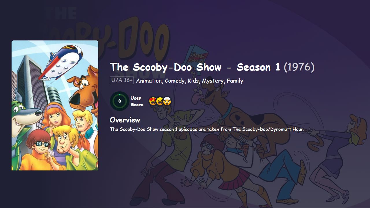 The Scooby-Doo Show Season 1 Hindi Dubbed