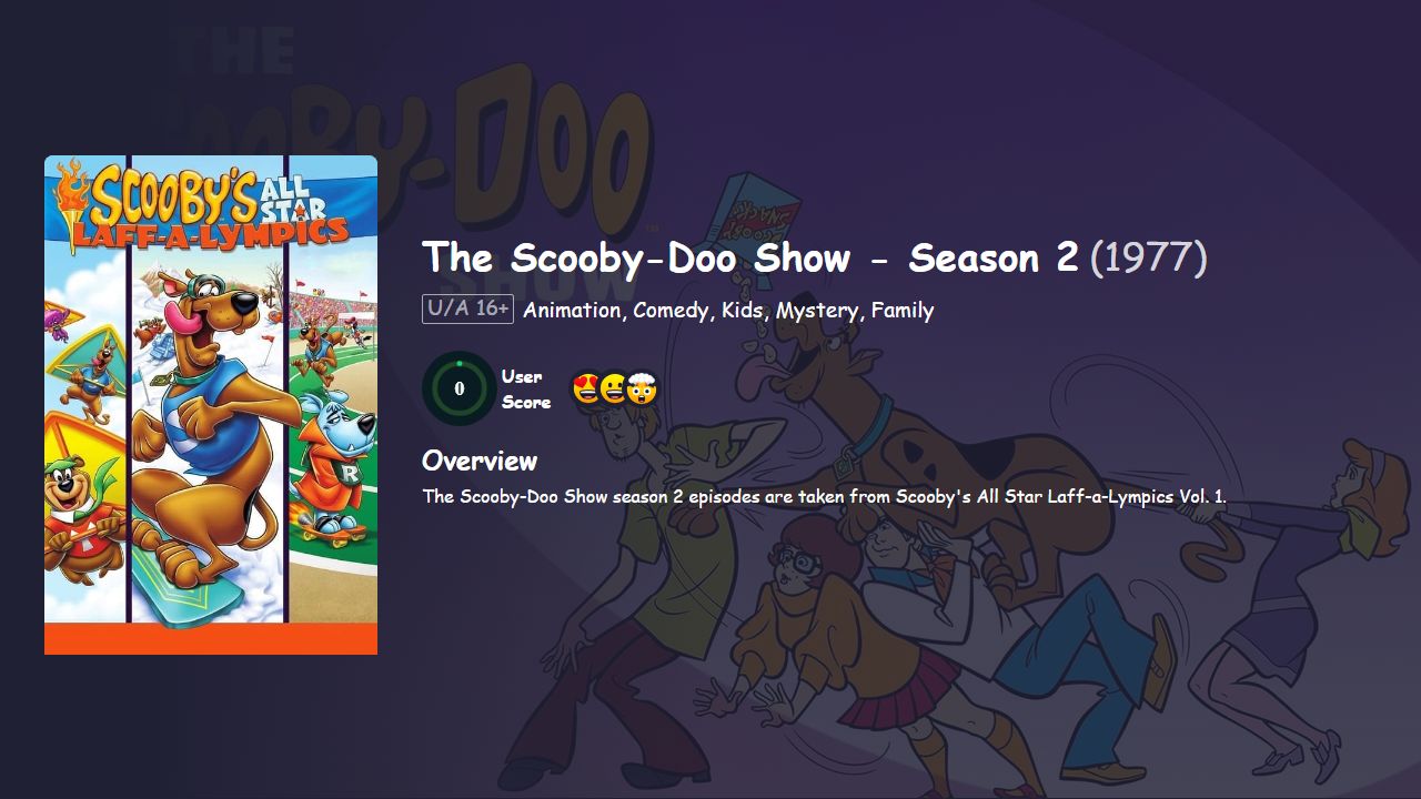 The Scooby-Doo Show Season 2 Hindi Dubbed