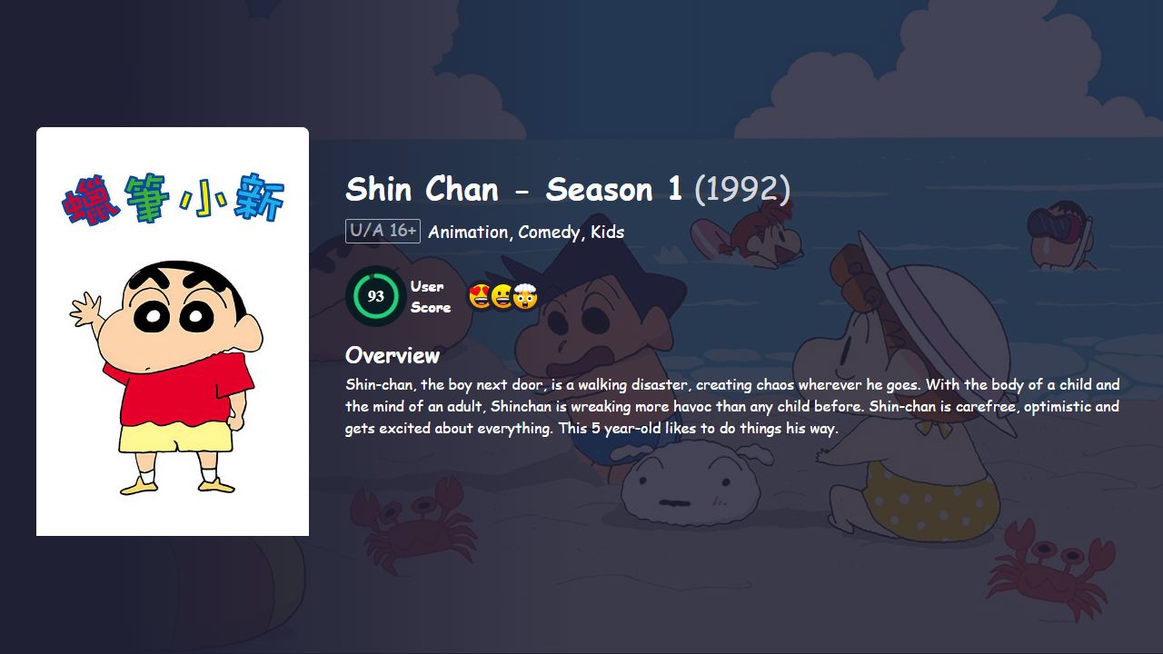 Shin Chan Season 1 Hindi Dubbed