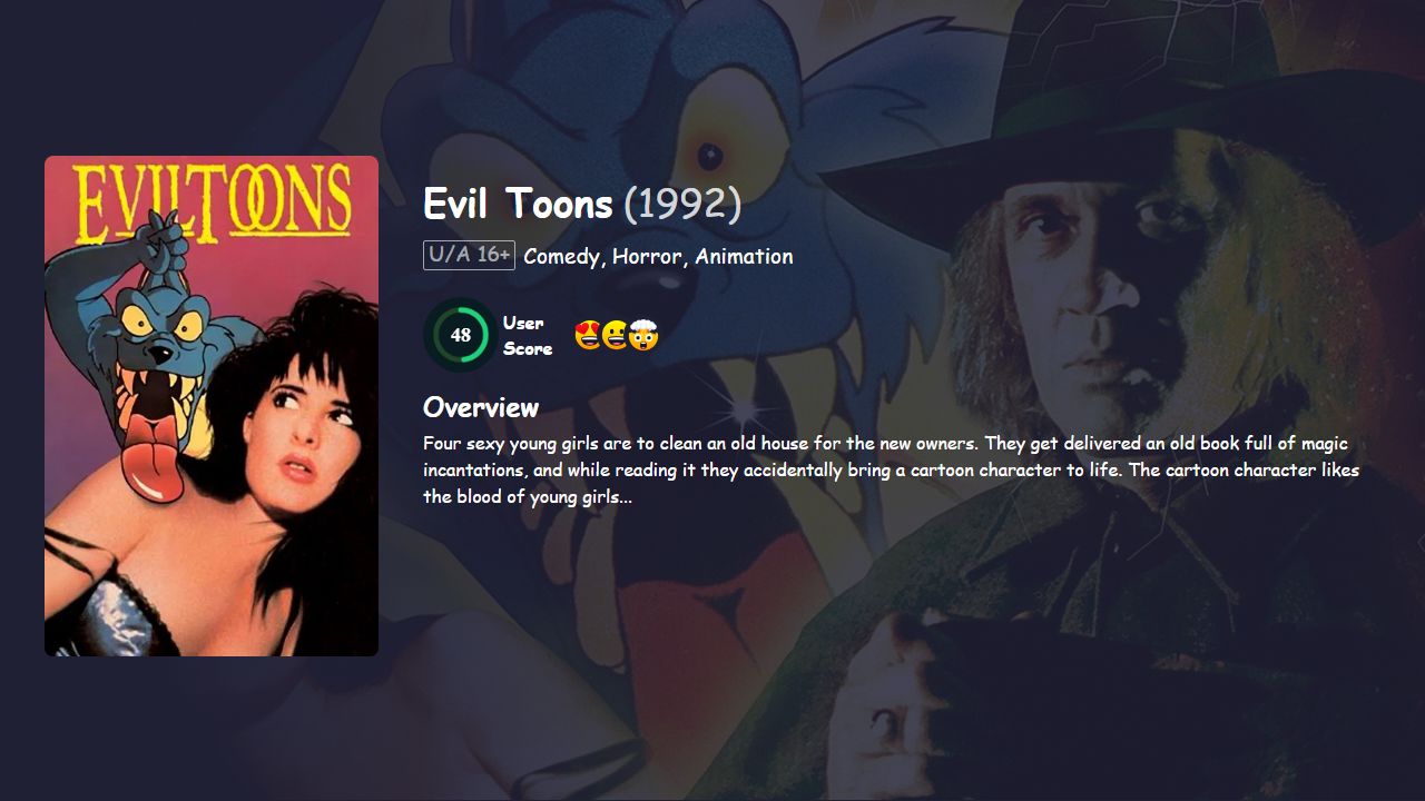 Evil Toons (1992) English Dubbed