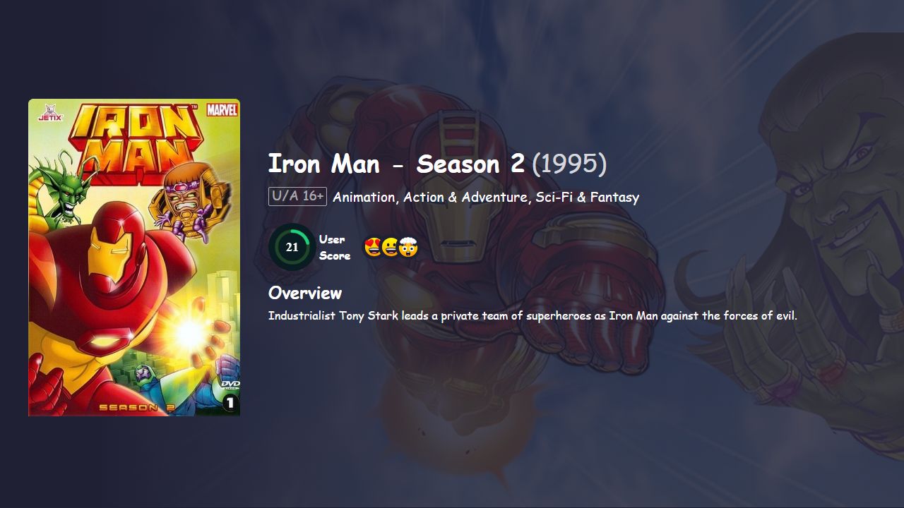 Iron Man Season 2 Hindi Dubbed