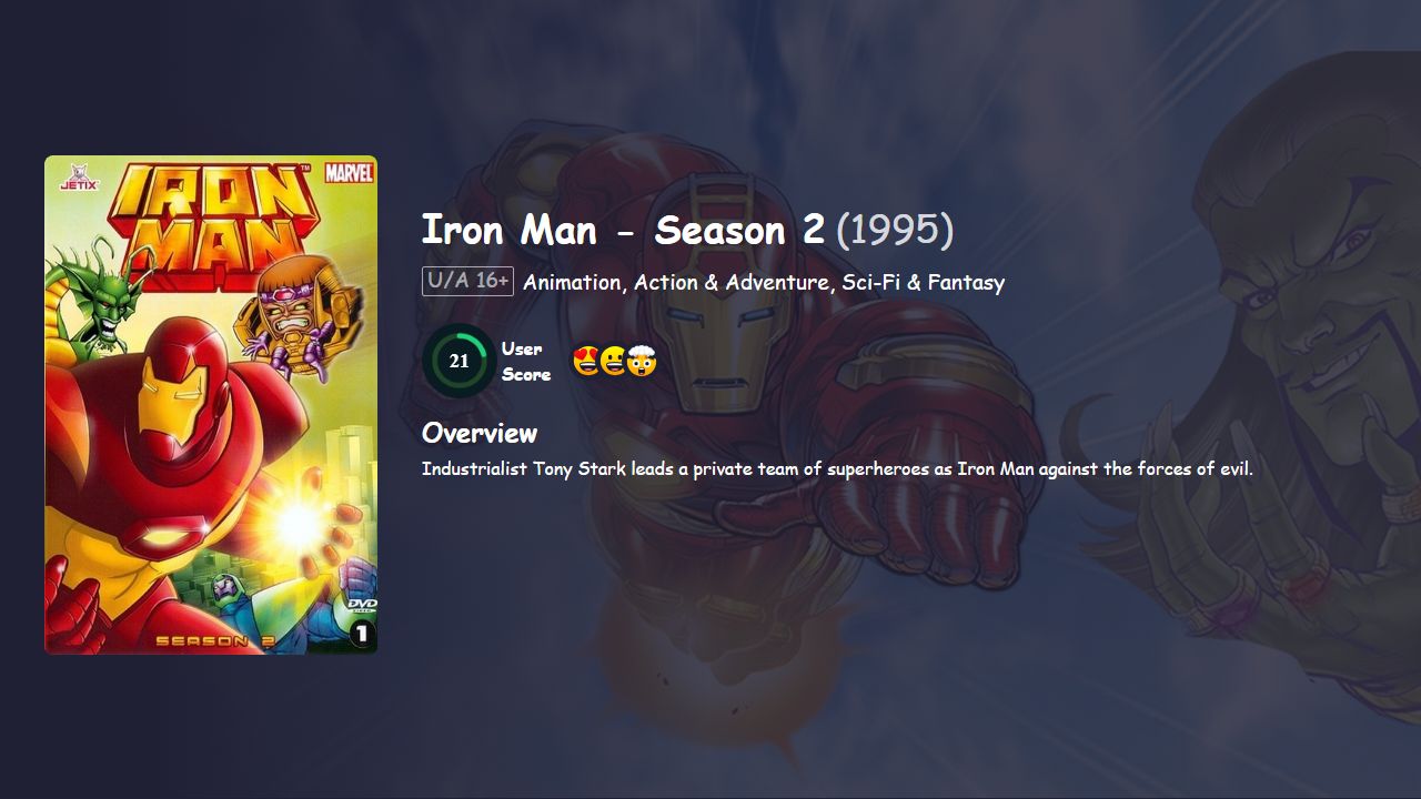 Iron Man Season 2 Hindi Dubbed