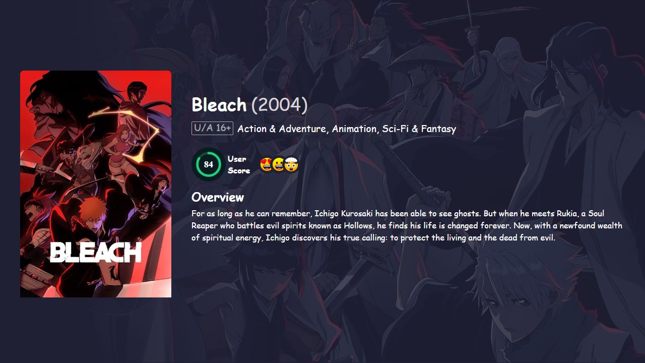 Bleach Season 18 Japanese Dubbed