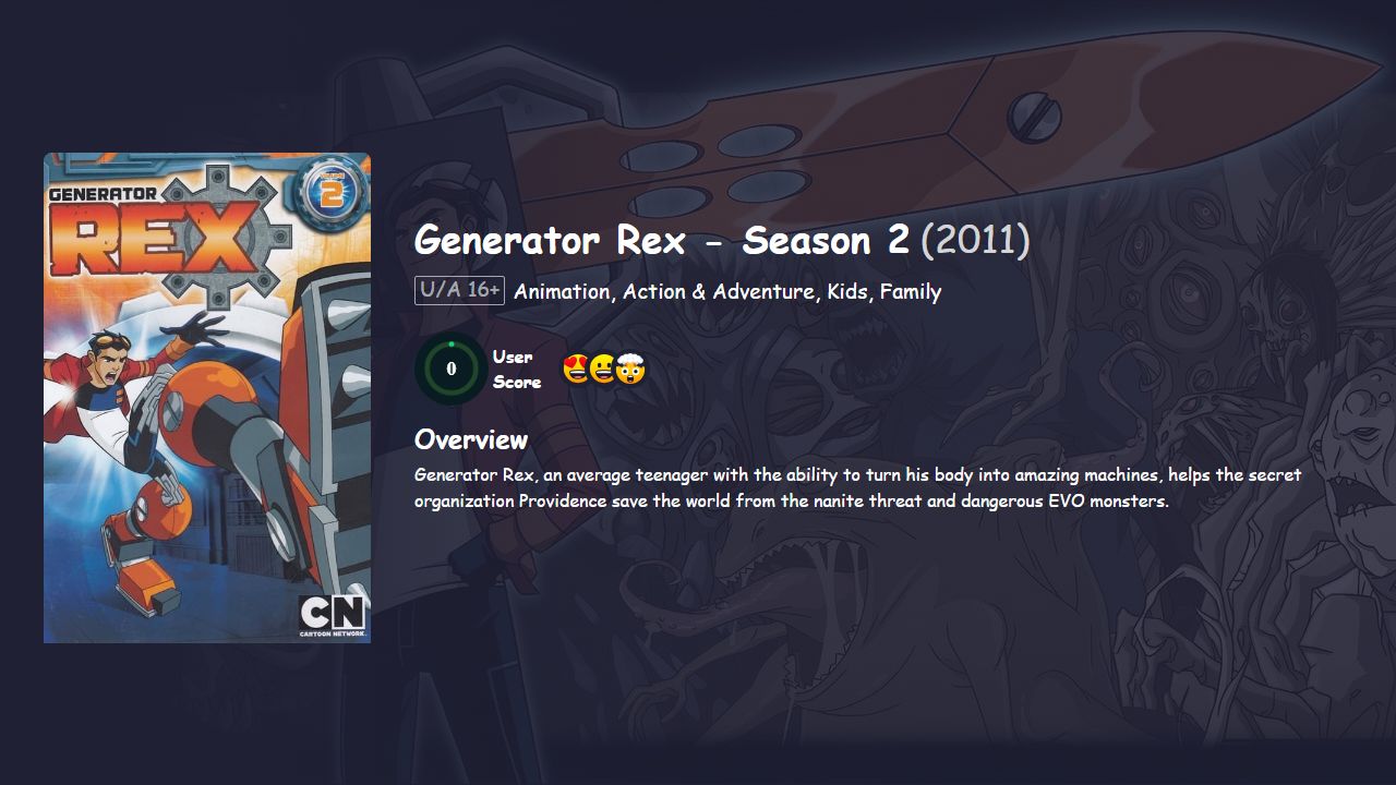 Generator Rex Season 2 Hindi Dubbed