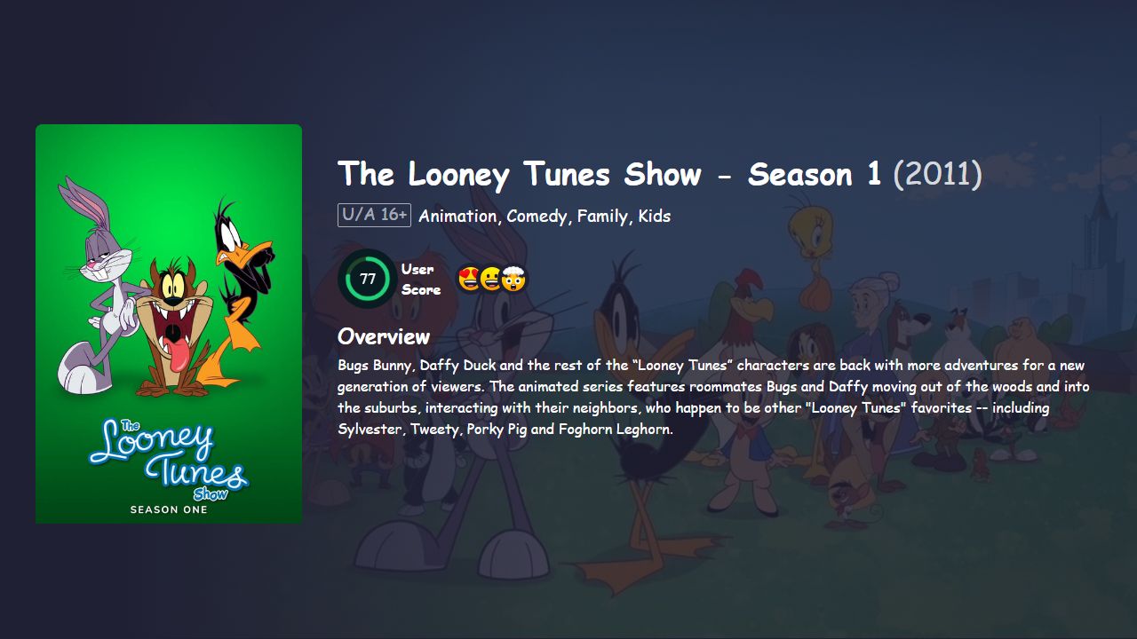 The Looney Tunes Show Season 1 Hindi Dubbed