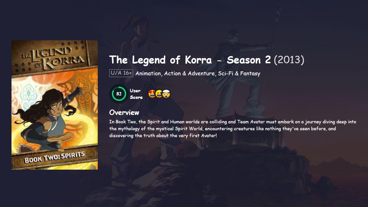 The Legend of Korra Season 2 Hindi Dubbed