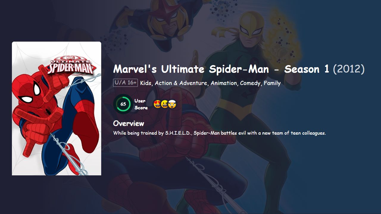 Marvel’s Ultimate Spider-Man Season 1 Hindi Dubbed