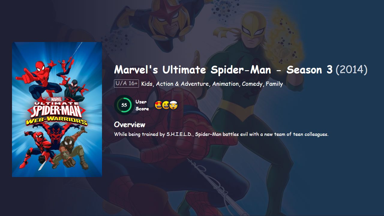 Marvel’s Ultimate Spider-Man Season 3 Hindi Dubbed