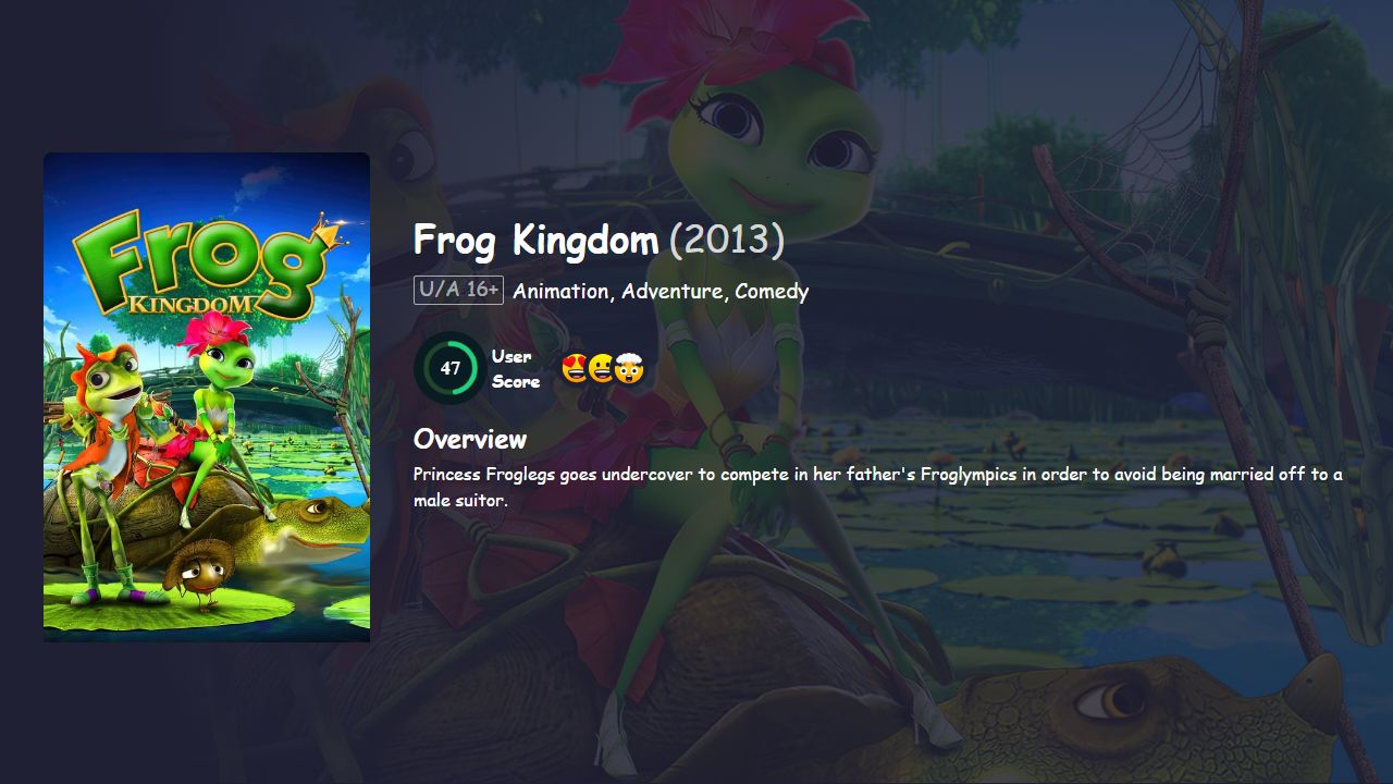 Frog Kingdom (2013) Hindi Dubbed