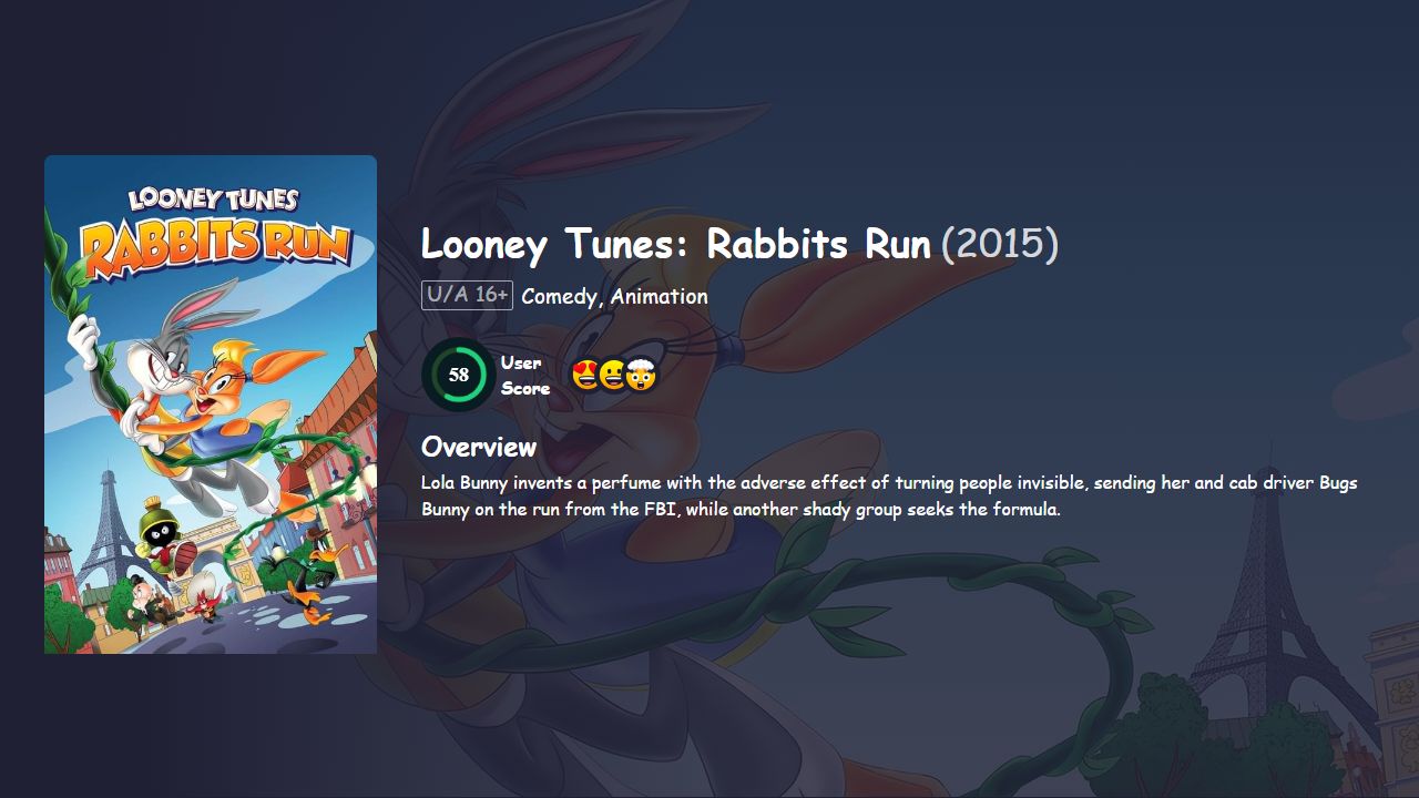 Looney Tunes: Rabbits Run (2015) English Dubbed