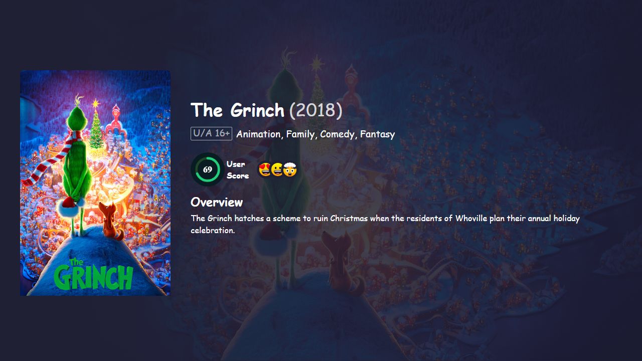 The Grinch (2018) Hindi Dubbed