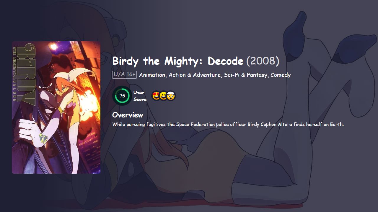 Birdy the Mighty: Decode Season Japanese Dubbed